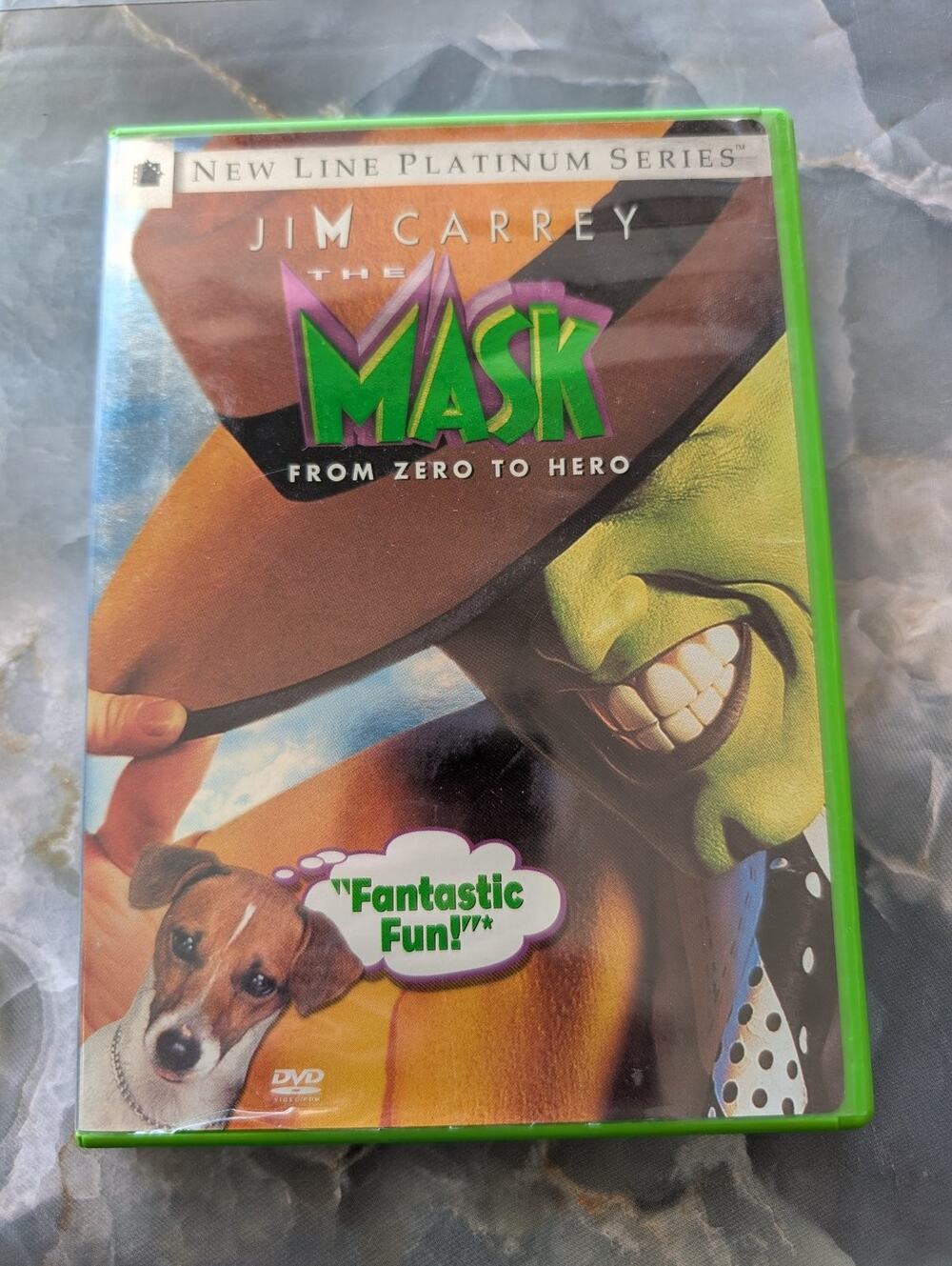 The Mask DVD 1994 Platinum Series Jim Carrey Cameron Diaz Comedy Fantasy